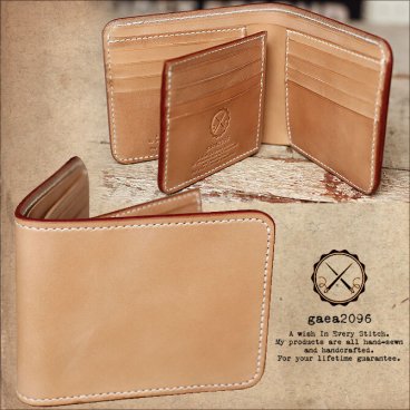 革財布 ヌメ革 ショートウォレット メンズ 一粒万倍日 レザーウォレット プレゼント ヌメ革財布 革 本革 本革財布 革小物 日本製 職人 ナチュラル 小銭入れなし 手作り 手縫い カード入れ専用 父の日 まだ間に合う 栃木レザー 財布 二つ折り
