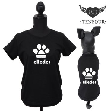 にくきゅーペアTシャツ S-XLサイズ 犬 飼い主 ペアルック ペットとお揃い ペット 愛犬とお揃い 犬と名入れ 名前入り 名入り 名前入り 犬の服 Tシャツ 春 半袖 おしゃれ 服 好き プレゼント 女性 男性 誕生日 還暦 小型中型ギフト 楽天