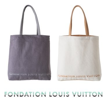 LOUIS VUITTON トート 送料込 ルイヴィトン 美術館 トートバック キャンバス エコバッグ マザーズバッグ 大き目 シンプル レディース メンズ フォンダシオン ルイヴィトン トート FONDATION LOUIS VUITTON