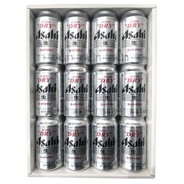 アサヒ スーパードライ 350ml 12缶ギフトセット / お中元/ビールセット/アサヒビール/贈り物/贈答品 / 御中元 お中元 御歳暮 お歳暮 御年賀 お年賀 御祝 御礼 内祝
