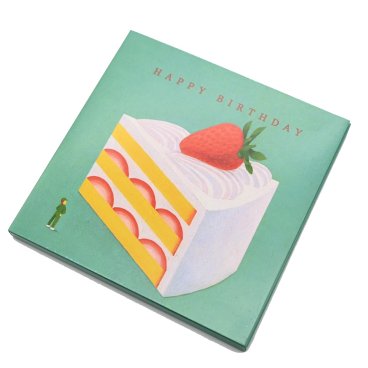 誕生日 名前で歌う バースデーカード 全14種 プレゼント メロディ サプライズ 名入れ オリジナル 特別 感動 おしゃれ 音 子供 孫 親 出産祝い  ショートケーキ