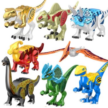 恐竜 おもちゃ 恐竜8体セット 恐竜シリーズH レゴ レゴブロック LEGO レゴジュラシックワールド恐竜 レゴ互換品 プレゼント 男の子  誕生日 クリスマス
