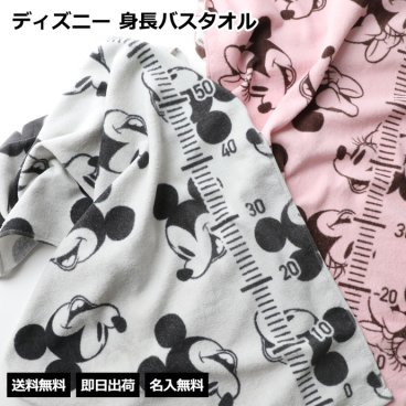 出産祝い 身長計 タオル 赤ちゃん ディズニー ミッキー ミニー イニシャル バスタオル 名入れ 名前入り 刺繍 男の子 女の子 送料無料 ラッピング 思い出 赤ちゃん 子供 出産 マタニティ フォト パパ ママ ベイビー お父さん お母さん クリスマス ハロウィン バレンタイン 七五三 初節句 子供の日 ギフトセット 人気 端午の節句 ひな祭り
