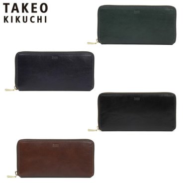 TAKEO KIKUCHI タケオキクチ TAKEO KIKUCHI タケオキクチ タケオ キクチ 長財布 ラウンドファスナー ロングウォレット Idea イデア 756607 ikt02