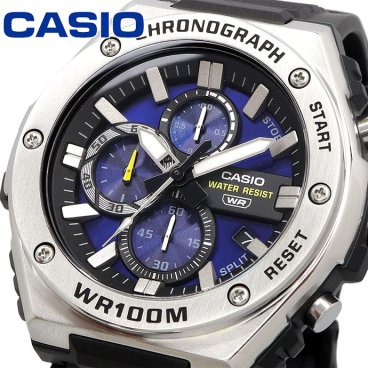 CASIO 腕時計 カシオ 時計 ウォッチ チープカシオ スタンダード メンズ 1/10秒クロノグラフ クオーツ MWA-300H-2AV ブルー 海外モデル [並行輸入品]