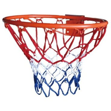 バスケット ゴールリングセット バスケ ボール 庭 自宅 子供 大人 正式 45cm ミニバス 5号 6号 7号 体育 部活 練習 クラブ 庭 ガレージ DIY Bリーグ