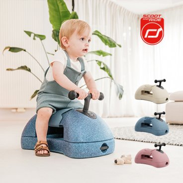 SCOOT AND RIDE スクートアンドライド マイファースト[キッズ ベビー 玩具 赤ちゃん 乗用玩具 つかまり 立ち 足けり 女の子 6ヶ月 1歳 子供 おもちゃ 手押し車 おしゃれ 工具不要AY 軽量 男の子 ハーフバースデー プレゼント] 即納