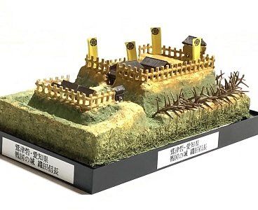 日本の城　鷲津砦・織田信長・愛知県 　城コレ ケース付き  お城のジオラマ模型 プラモデル インテリア 雑貨 プレゼント 置物 お祝い おみやげ 和風 飾り リビング 玄関 オブジェ おしゃれ コレクション ミニチュア 小物【送料無料(一部地域除く)】