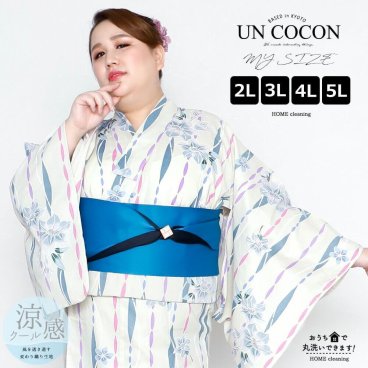 浴衣　大きいサイズ　レディース　ゆかた　大人　浴衣単品　３Ｌ　４Ｌ　ぽっちゃり　ふくよかさん向け　大きい　女性　大人浴衣　ワイド　大正浪漫　古典