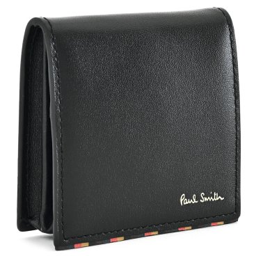 ポールスミス 財布 小銭入れ コインケース BOX型 黒(ブラック) Paul Smith bps840-10 メンズ 紳士 ギフト 定番 彼氏 彼女 プレゼント
