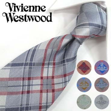 ヴィヴィアン ウエストウッド ネクタイ (8.5cm幅)  Vivienne Westwood ヴィヴィアンネクタイ  ネクタイ ブランド/高級/セール 新作/バースデー/誕生日/お祝い 父の日/入社祝い/就職祝い