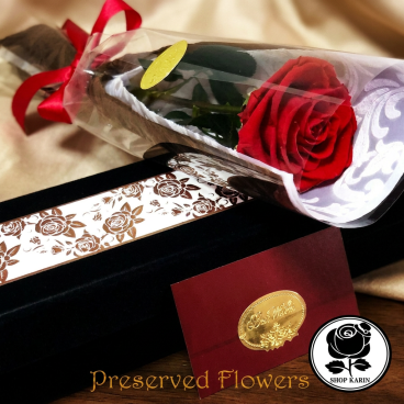 ☆プリザーブドフラワー　一輪薔薇☆花 ギフト プレゼント【送料無料】