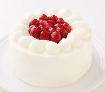 木苺デコレーションケーキ