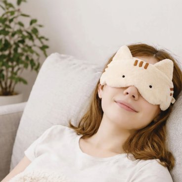 ネコティUSBホットアイマスク 猫好き アイピロー 安眠グッズ トラベルグッズ 旅行 友人 同僚 誕生日 クリスマス プチギフト 景品