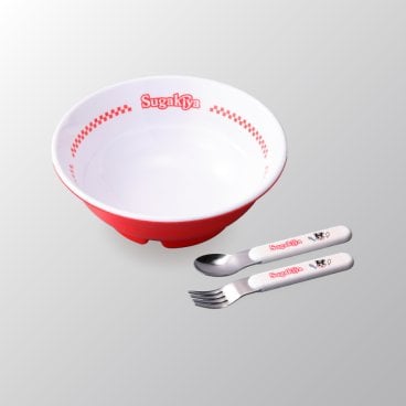お子様用丼＆カトラリーセット 父の日 母の日 敬老の日 クリスマス 出産祝い
