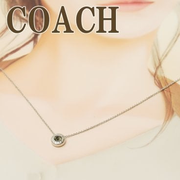 コーチ COACH ネックレス チェーン ペンダント オープンサークル 54514-SLV ブランド 人気