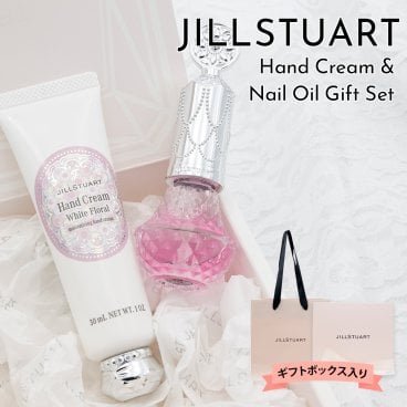 【ギフトボックス付】 ジルスチュアート ギフト レディース JILLSTUART ハンドクリーム ホワイトフローラルの香り 30ml アロマティックフラワー ネイルオイル ギフトセット ブランド ギフト プレゼント 新品 正規品 通販