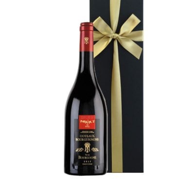 誕生日 御祝 ギフト ワイン 有名ブランド 赤ワイン ギフト 「マキシム・ド・パリ」 お酒 お返し プレゼント フランス ブルゴーニュ 赤 辛口 750ml コトー・ブルギニヨン ワインギフト ワインセット 内祝い 送料無料