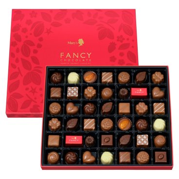【メリーチョコレート ファンシーチョコレート 42個入り】 チョコ ギフト プレゼント お菓子 誕生日 御礼 お祝い バレンタイン イベント お歳暮