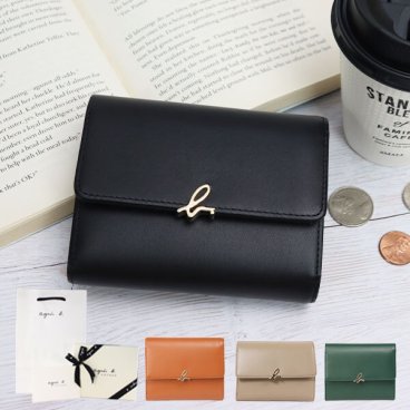 ボヤージュ agnesb.VOYAGE 三つ折り財布 ミニウォレット ミニ財布 アニエスベー 財布 IW03C‐01 喜ばれるギフト