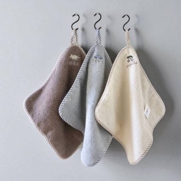 4営業日発送【名入れ刺繍】 今治 ループタオル | 保育園 出産祝いに