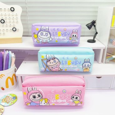 ラブブ ペンケース かわいい 高校生 大学生 小学生 韓国 可愛い ぬいぐるみ 筆記用具 筆箱 筆入れ おしゃれ 大容量 文房具 中学生 入園グッズ labubu