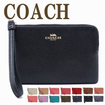 コーチ COACH 財布 レディース ポーチ ハンドポーチ リストレット クラッチ ハンドバッグ カードケース 小物入れ おしゃれ 小さめ 化粧  COACH-WRIST-L1【ネコポス】 ブランド 人気