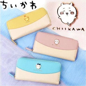 ちいかわ 長財布 通販 財布 ロングウォレット レディース 大容量 かわいい ラウンドファスナー おしゃれ カードがたくさん入る カード入れ 多い 大人 学生 中学生 小学生 女の子 大学生 高校生 ギフト クリスマス 誕生日 レディース財布