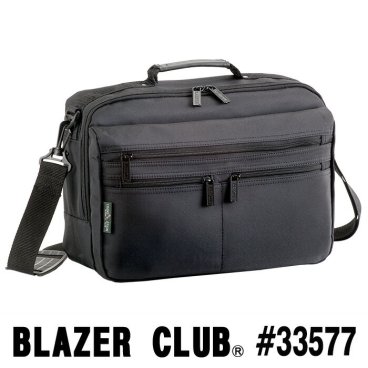 正規品 平野鞄 ひらのかばん ヒラノ ショルダーバッグ メンズA4 斜めがけ 横型 2way a4 b5 33cm ナイロン製 ポリエステル製 キャリーバー通し付き BLAZER CLUB #33577 hira39 旅行 ギフト