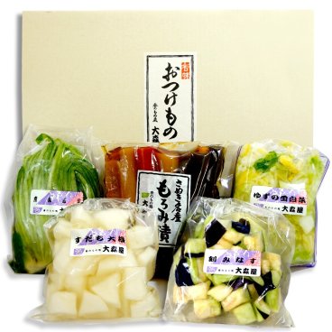 漬物ギフト ごあいさつセットA （大森屋 FG-27）【クール便】  漬け物 詰め合わせ 京菜 すだち大根 讃岐もろみ漬け ゆずの香白菜 刻みなす お中元 お歳暮 母の日 父の日 敬老の日 ペア ギフト お見舞い プレゼント 贈答 進物 食べ物 つけもの【送料無料※一部地域を除く】