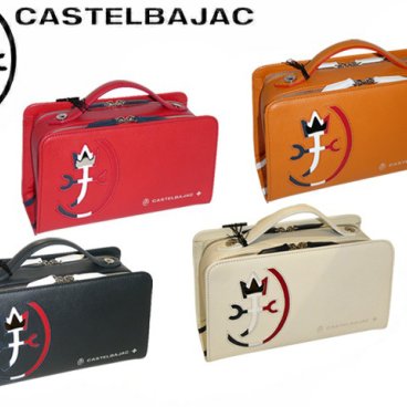 カステルバジャック 正規品 メンズ レディース カステルバジャック CASTELBAJAC カルネ CARNET Wファスナーセカンドバッグ 032212 32212 ikt02 旅行 ギフト