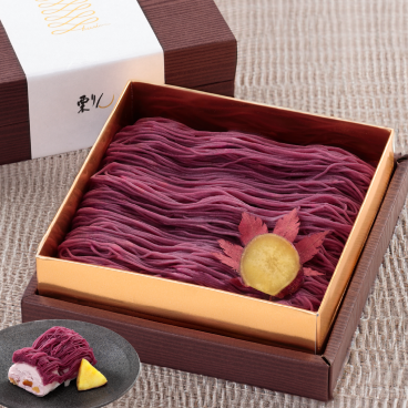 プレゼント ギフト スイーツ芋千本（濃紫） 和菓子 【大須 栗りん】 大福 手土産 冷凍お届け |  紫芋 和スイーツ お菓子 むらさきいも もち だいふくもち さつまいも 餅 誕生日 おかし お土産 贈答品