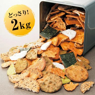ほりゐ 訳あり割れ草加せんべい 2kg 割れ 煎餅 草加せんべい 草加煎餅　送料無料