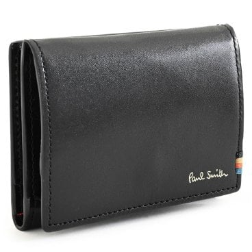 ポールスミス 財布 小銭入れ  コインケース 二つ折り 黒(ブラック) Paul Smith psc830-10 メンズ 紳士 ギフト 定番 彼氏 彼女 プレゼント
