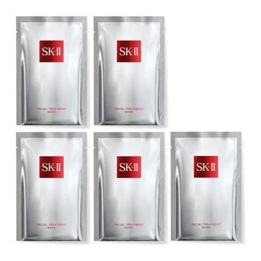 SK2 SK-II エスケーツー フェイシャルトリートメントマスク 5枚セット ラッピング可 箱なし マックスファクター フェイスマスク パック クリスマスプレゼント 母の日 ホワイトデー ギフト