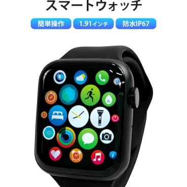 【大画面×高機能！初心者も安心のスマートウォッチ】スマートウォッチ 簡単 高齢者 シニア 通話機能 心拍数 血中酸素 iphone 対応 防水 メンズ レディース 初心者おすすめ