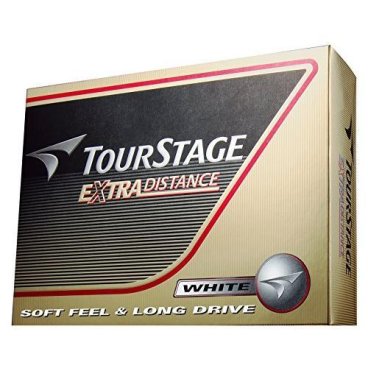 ブリヂストン  TOURSTAGE EXTRA DISTANCE(ツアーステージ エキストラディスタンス)ボール 12球入   ホワイト