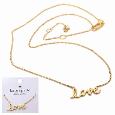 Kate spade ケイトスペード アウトレット アクセサリー SAY YES LOVE ペンダント ネックレス KI174 700