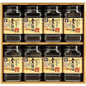 広島のり マルヒャクの「かき醤油味付けのり」海苔4000円セット
