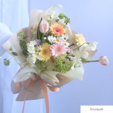LaFleurおまかせブーケ 【 生花商品 】 フラワーギフト  生花 生花ブーケ 誕生日 記念日 開店祝い 送別 歓送迎 卒業 入学