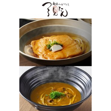 至高の一杯  つるとんたん きつね カレー のおうどん 2人前 お出し2種 ギフト梱包 グルメギフト 内祝い うどん