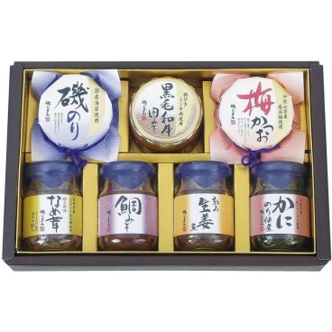 【ギフト対応無料】磯じまん ご飯のお供瓶詰セット (MT-30) ※送料無料(北海道・沖縄は除く)