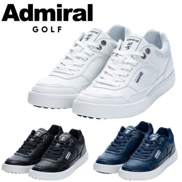アドミラル ゴルフシューズ スパイクレス 紐タイプ 3.5E相当 Admiral Golf ADMS2A お誕生日祝い お祝い 記念品 お父さん 父の日 彼氏 男性 30代 40代 50代 60代 還暦祝い 敬老の日 人気プレゼント プレゼント