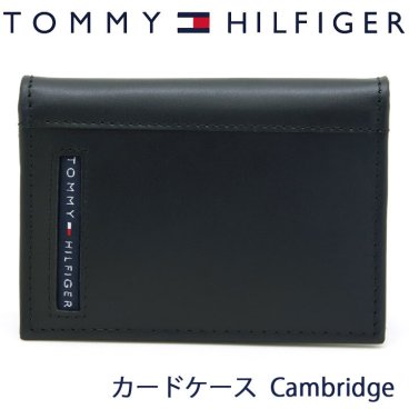 トミーヒルフィガー カードケース TOMMY HILFIGER カード入れ 名刺入れ メンズ ブラック 31TL20X026-001 BLACK 【ラッピング無料 誕生日 お祝い プレゼント ギフト 贈り物】 送料無料