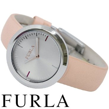 FURLA フルラ 腕時計 VALENTINA ヴァレンティナ R4251103505 レディース ピンク シルバー レザー 新品 無料ラッピング可