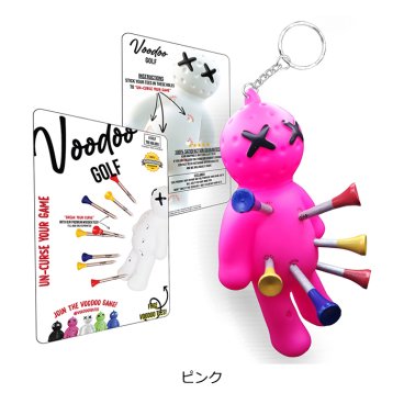 ティー収納 携帯用品 Voodoo人形 ゴルフ ティーホルダー おすすめ 可愛い ティーホルダー 人形 おしゃれ おもしろい ユニークゴルフ ティーホルダー ギフト プレゼント コンペ賞品 取付 携帯 キーホルダー ゴルフティー ゴルフ用品 ゴルフコース用品 Voodoo Golf ティーホルダー ヴードゥーゴルフ ライト(LITE)NC-3(100)