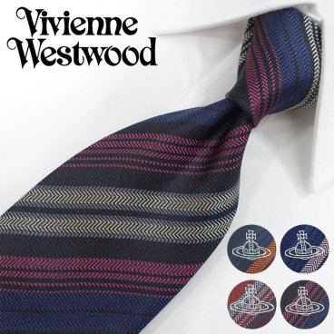 ヴィヴィアン ウエストウッド ネクタイ (8.5cm幅) Vivienne Westwood ヴィヴィアンネクタイ  ネクタイ ブランド/高級/セール 新作/バースデー/誕生日/お祝い 父の日/入社祝い/就職祝い