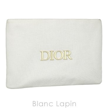 【ノベルティ】 クリスチャンディオール Dior コスメポーチ #ホワイト