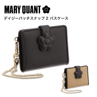 【公式】【デイジーパッチスナップ2 パスケース】マリークワント MARY QUANT マリークヮント マリクワ 定期入れ デイジー