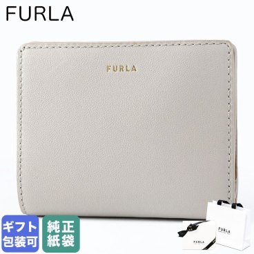 フルラ FURLA 二つ折り財布 CAMELIA カメリア コンパクト ジップウォレット レディース アイボリー ライトブラウン WP00451 BX2725 3426S 純正紙袋＆リボン付属 送別会 誕生日 お中元 結婚祝い 結婚式 彼女 娘 妻 女性 高級 父の日 母の日【スペシャルラッピング660円(別売り)】 即日発送クリスマスプレゼント ファッション小物 彼女 財布 ホワイトデー